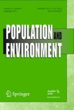 Population and Environment 1/2011