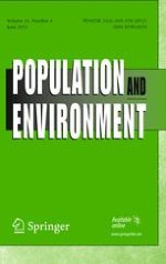 Population and Environment 4/2012