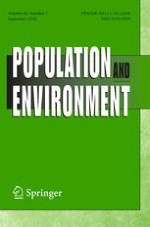 Population and Environment 1/2018