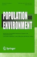 Population and Environment 4/2021