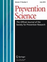 Prevention Science 5/2016