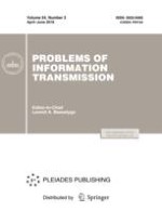 Problems of Information Transmission 2/2018