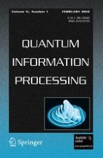 Quantum Information Processing 1/2012