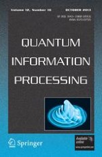 Quantum Information Processing 10/2013