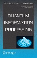 Quantum Information Processing 12/2013