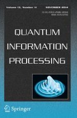 Quantum Information Processing 11/2014