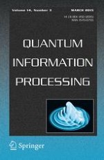 Quantum Information Processing 3/2015