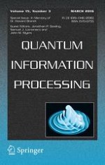 Quantum Information Processing 3/2016