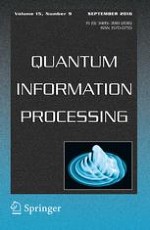 Quantum Information Processing 9/2016