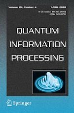 Quantum Information Processing 4/2020