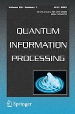 Quantum Information Processing 7/2021