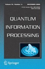 Quantum Information Processing 11/2022