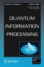 Quantum Information Processing 4/2008