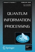 Quantum Information Processing 1/2010