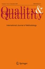 Quality & Quantity 6/2007