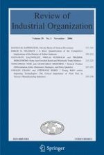 Review of Industrial Organization 3/2006
