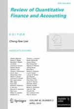 Review of Quantitative Finance and Accounting 3/2013