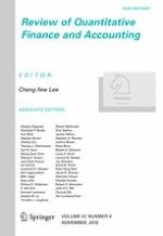 Review of Quantitative Finance and Accounting 4/2016