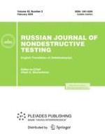 Russian Journal of Nondestructive Testing 2/2009