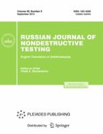 Russian Journal of Nondestructive Testing 9/2013
