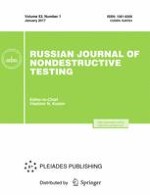 Russian Journal of Nondestructive Testing 1/2017