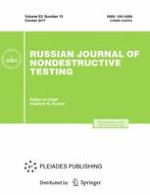 Russian Journal of Nondestructive Testing 10/2017