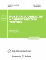 Russian Journal of Nondestructive Testing 5/2017