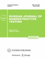 Russian Journal of Nondestructive Testing 6/2017