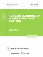 Russian Journal of Nondestructive Testing 7/2017