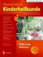 Monatsschrift Kinderheilkunde 12/2003