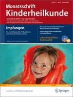 Monatsschrift Kinderheilkunde 8/2009