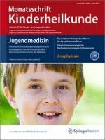 Monatsschrift Kinderheilkunde 7/2012