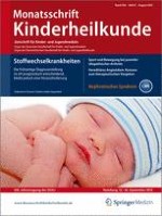 Monatsschrift Kinderheilkunde 8/2012