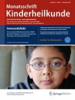 Monatsschrift Kinderheilkunde 12/2017