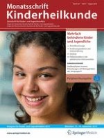 Monatsschrift Kinderheilkunde 8/2019