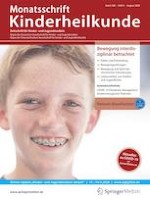 Monatsschrift Kinderheilkunde 8/2020