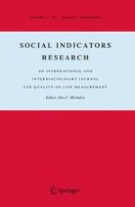 Social Indicators Research 1/2013