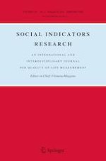 Social Indicators Research 3/2019