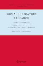 Social Indicators Research 3/2019