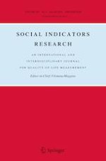 Social Indicators Research 3/2019