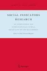 Social Indicators Research 1/2019