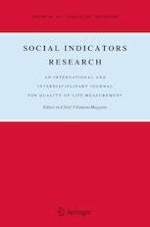 Social Indicators Research 1/2020
