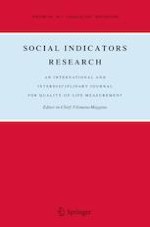 Social Indicators Research 1/2020