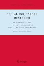 Social Indicators Research 1/2020