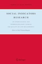 Social Indicators Research 1/2021