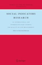 Social Indicators Research 3/2024
