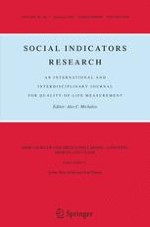 Social Indicators Research 1/2007