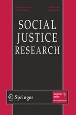 Social Justice Research 1/2007