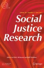 Social Justice Research 2/2017