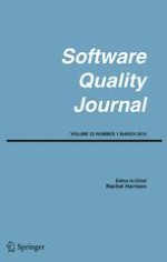 Software Quality Journal 1/2015
